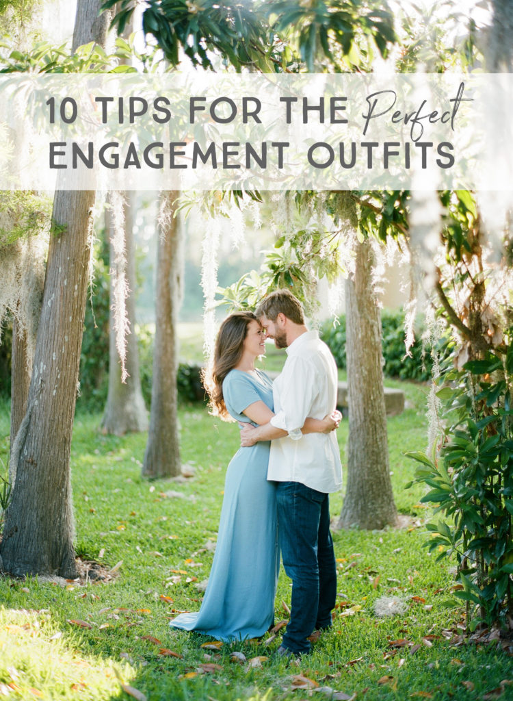10 tips for perfect engagement outfits || The Ganeys