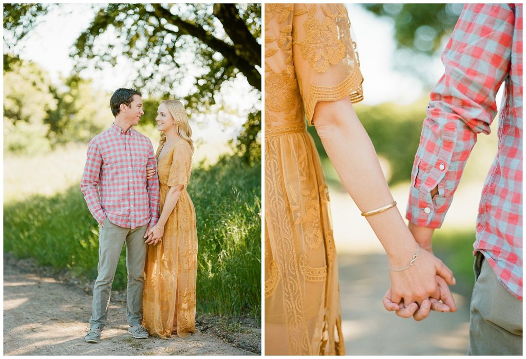 how to pick the perfect engagement session outfit