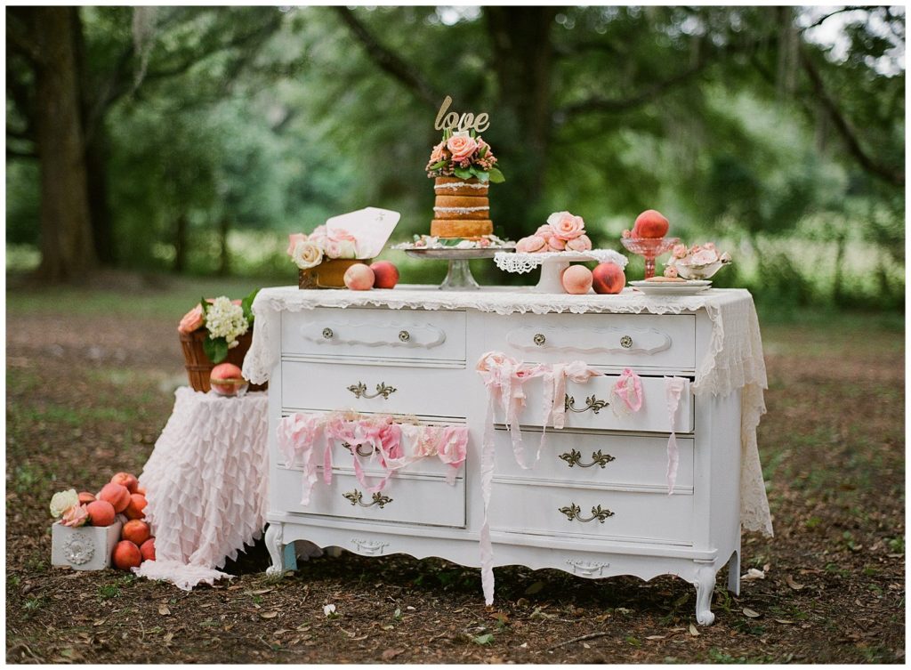 Southern Peach wedding inspiration
