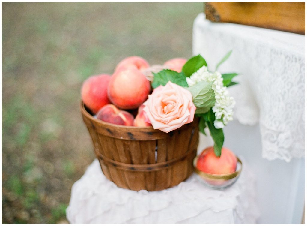 Peach wedding inspiration