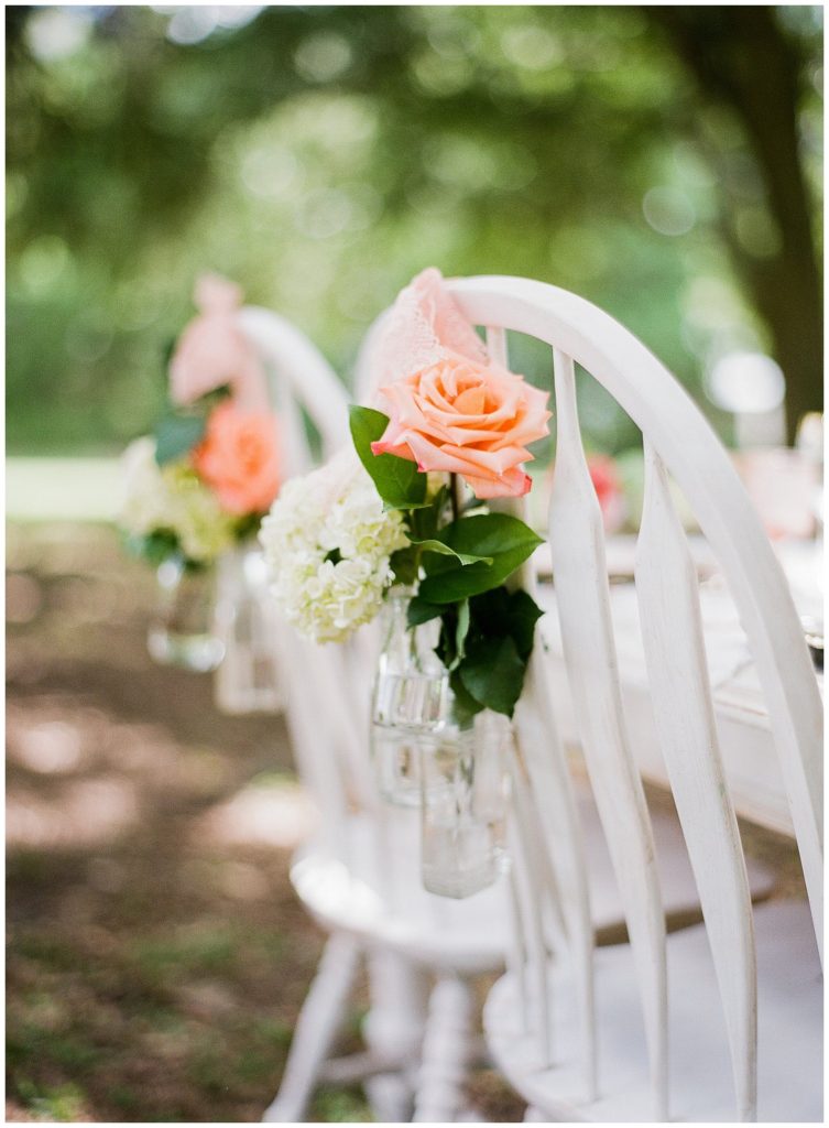 Chair back ideas for weddings || The Ganeys