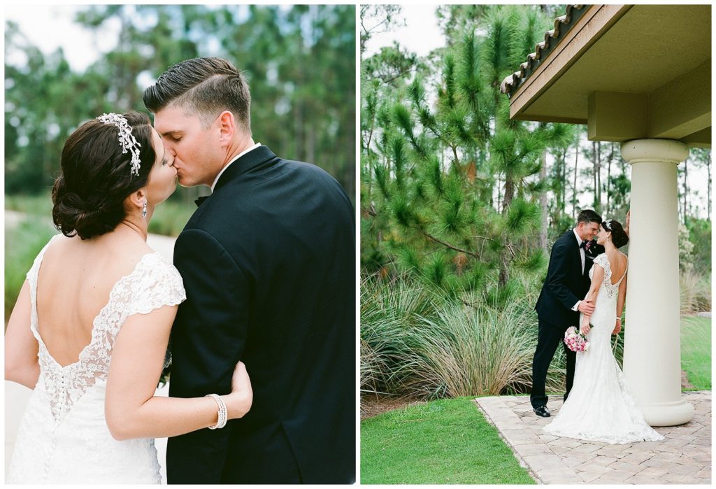 wedding at The Plantation golf course
