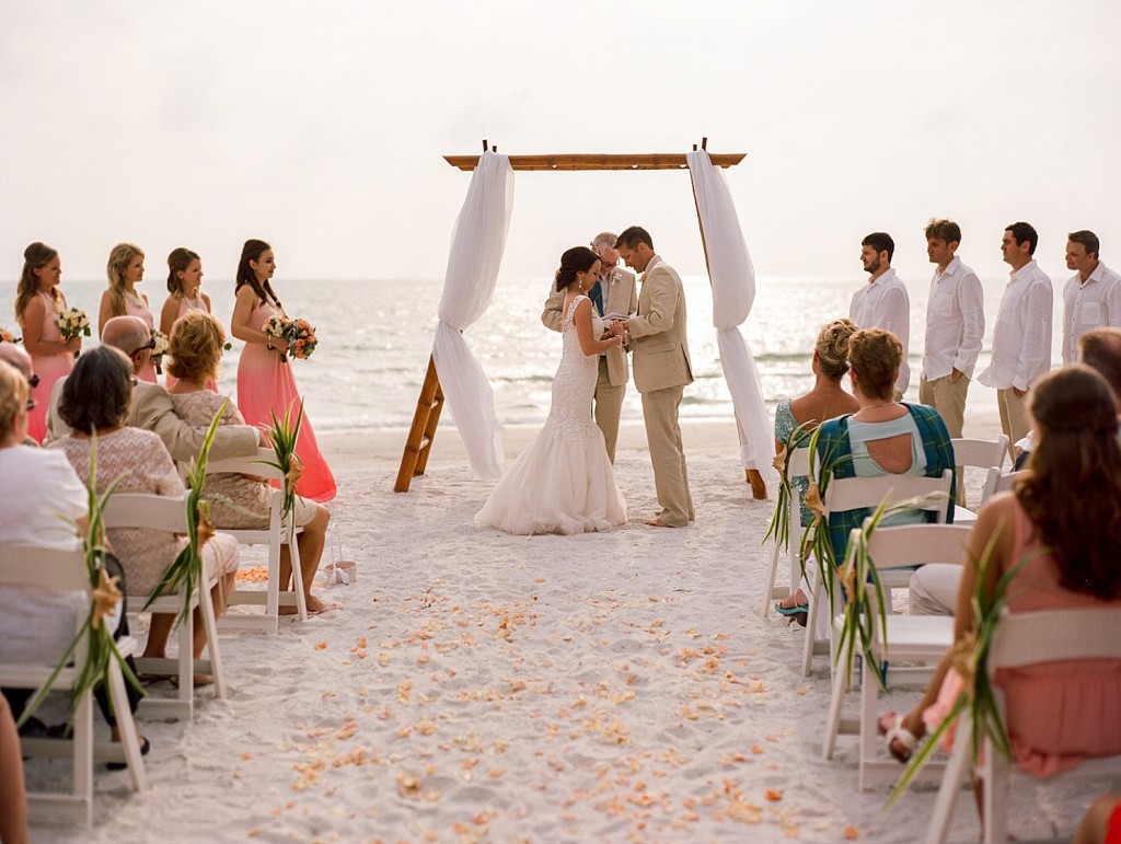 Wedding Ceremony on Treasure Island
