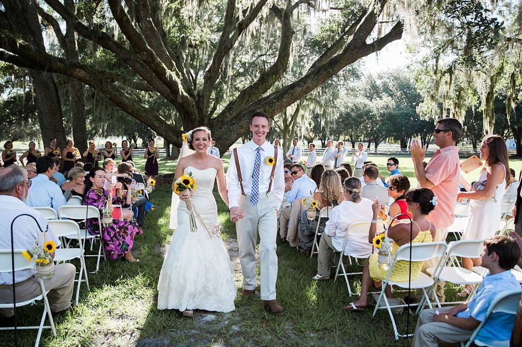 Wedding Ceremony at Lange Farm