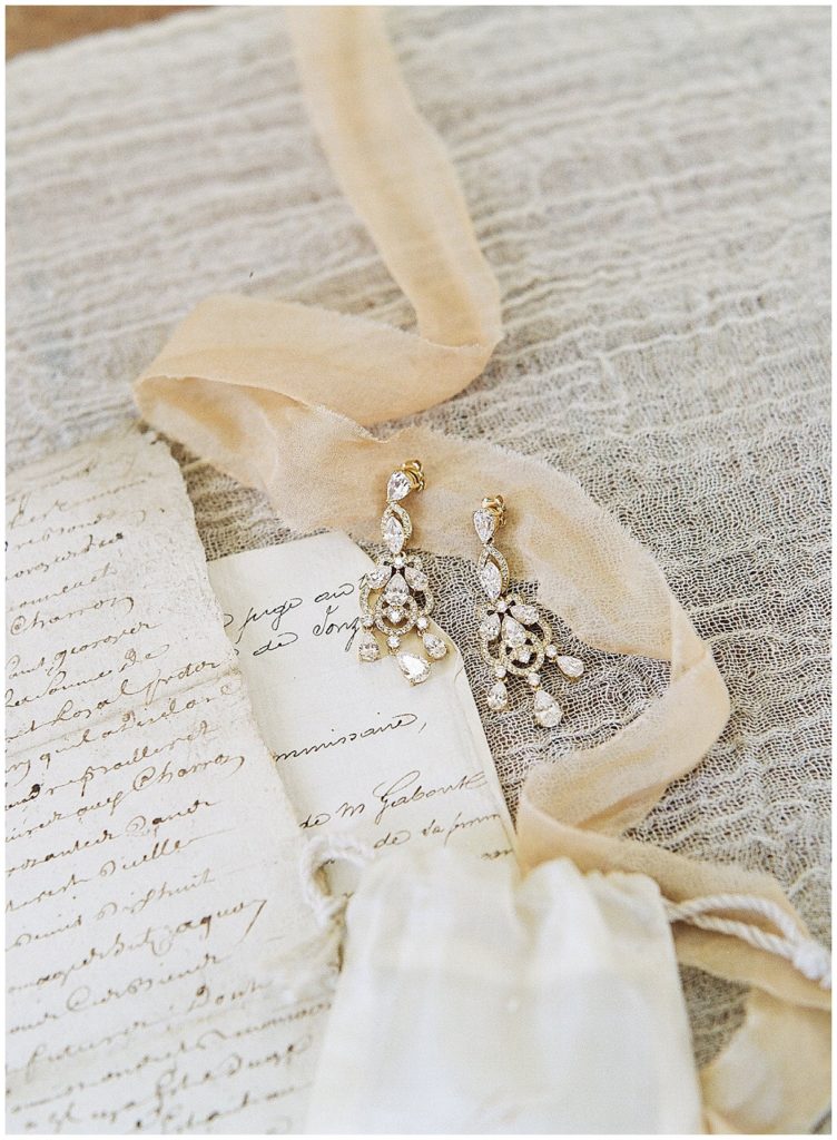 Bridal earrings || The Ganeys