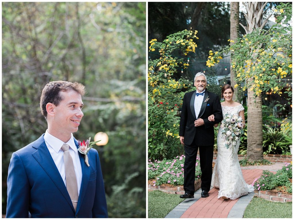 Navy and gold wedding at Sweetwater Branch Inn