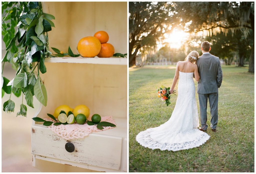 Citrus wedding ideas