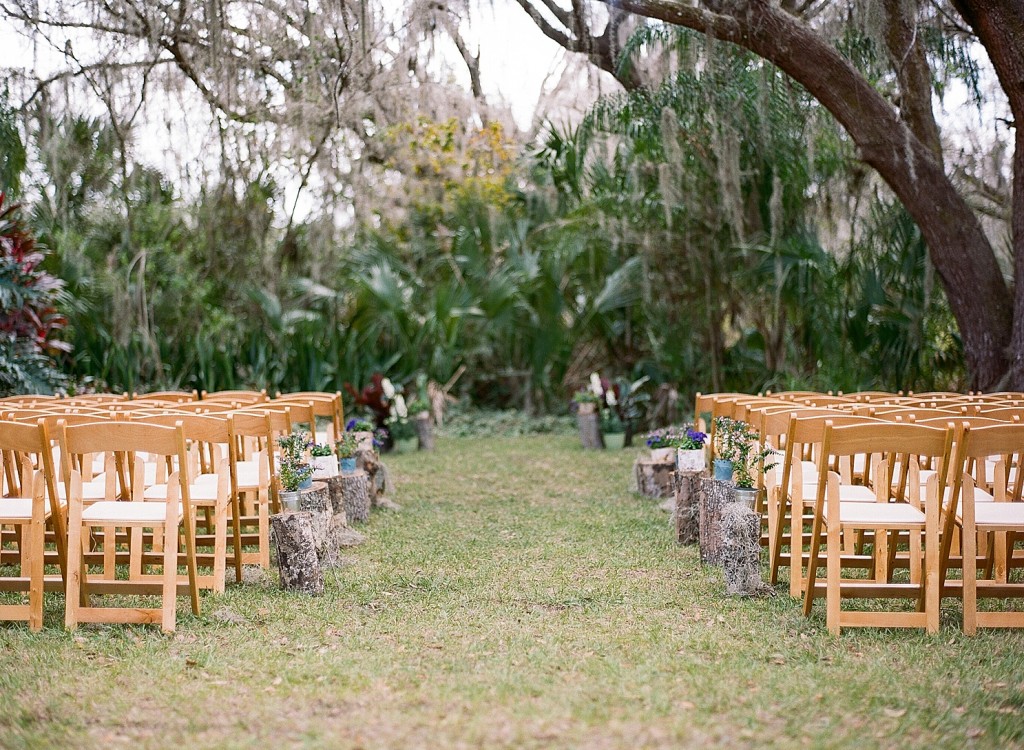 how to throw a backyard wedding