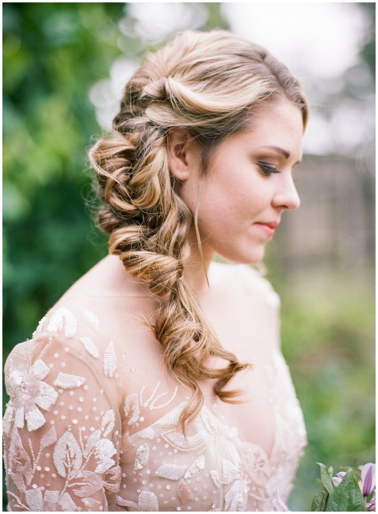 Fishtail bridal braid by Brie and Brie || The Ganeys