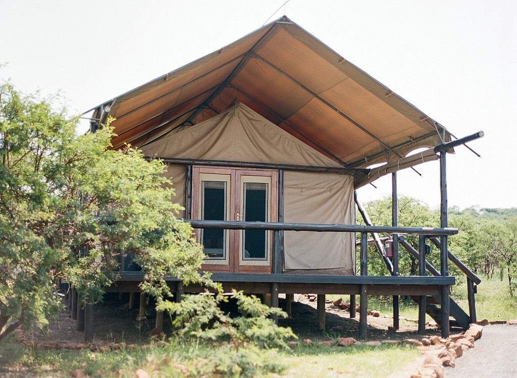 Tents at Nambiti Game Reserve