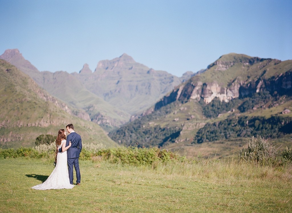 south africa mountain wedding