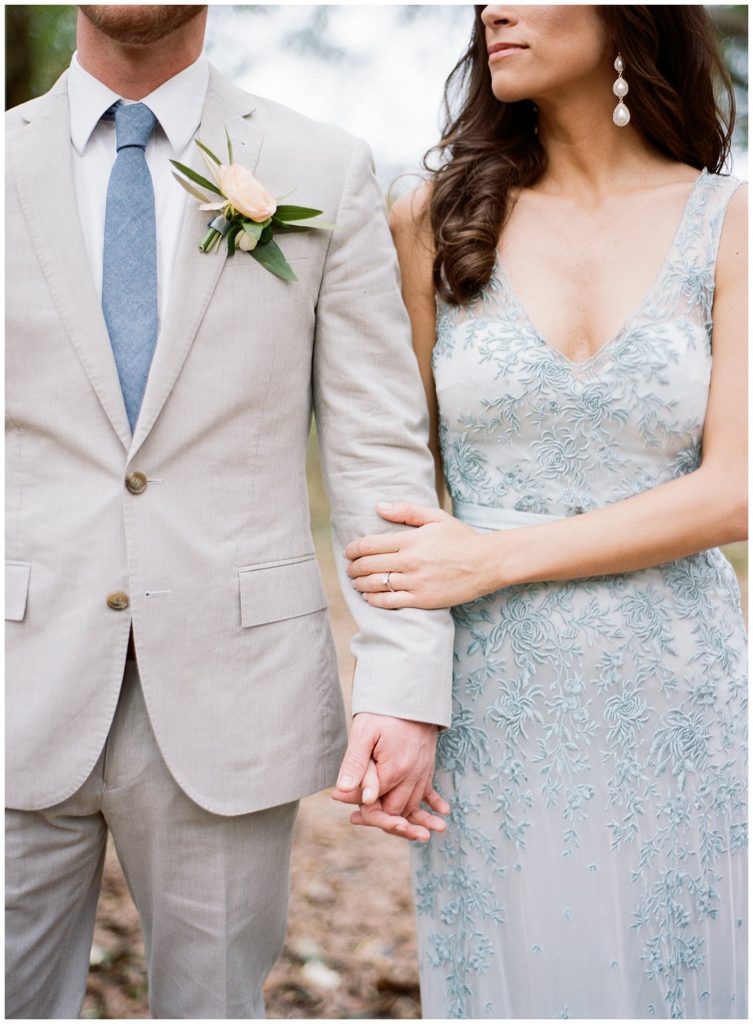 Blue wedding dress || The Ganeys