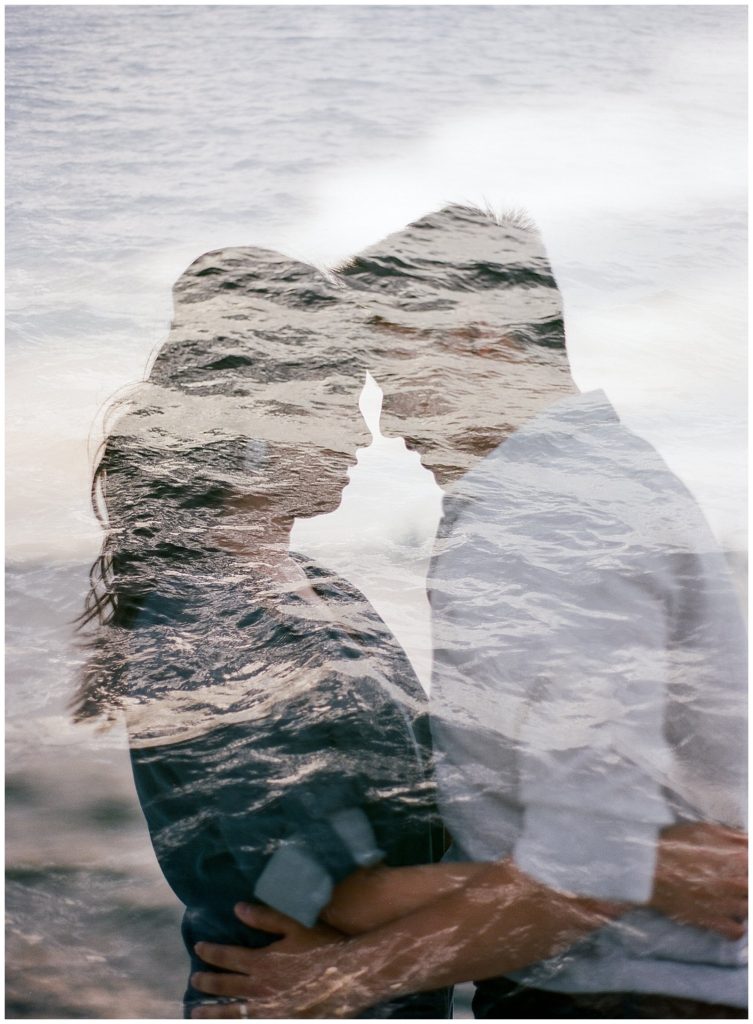 Double exposure Contax 645 || The Ganeys
