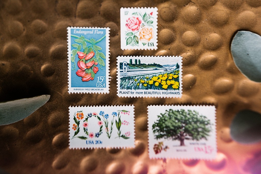 vintage unused stamps