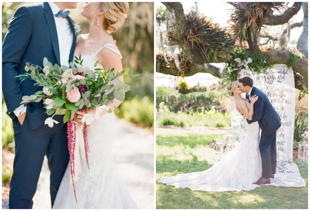 Red, maroon, and blush wedding inspiration