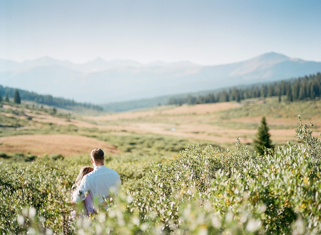 Rocky Mountain engagement session