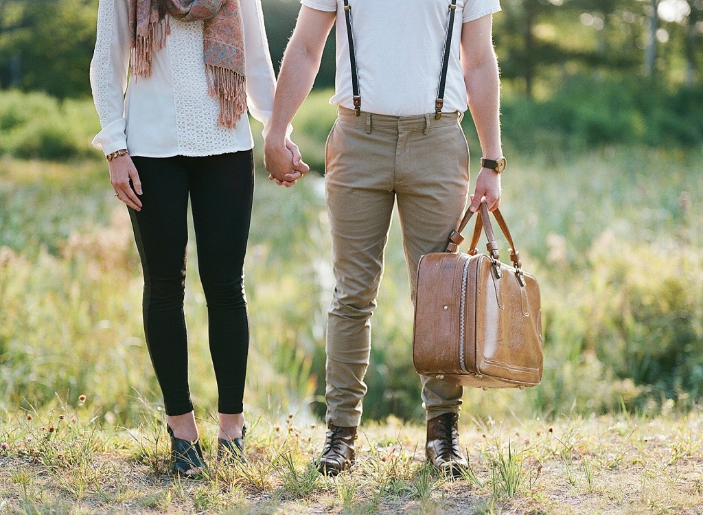 Anthropologie inspired engagement session