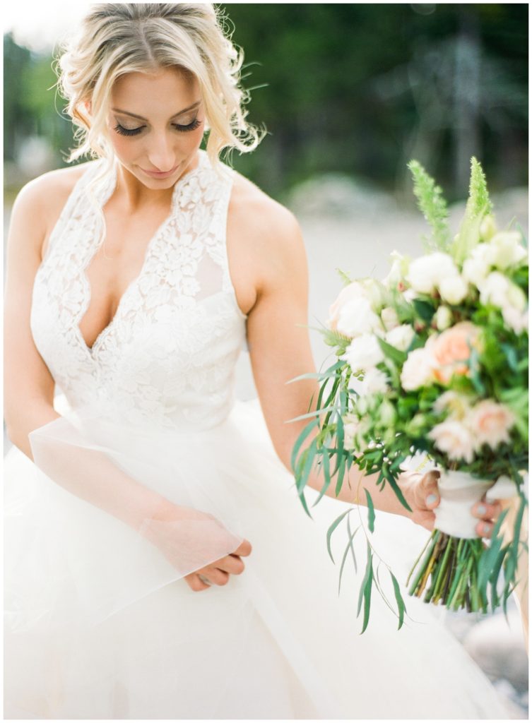 Elizabeth Dye Wedding Gown || The Ganeys