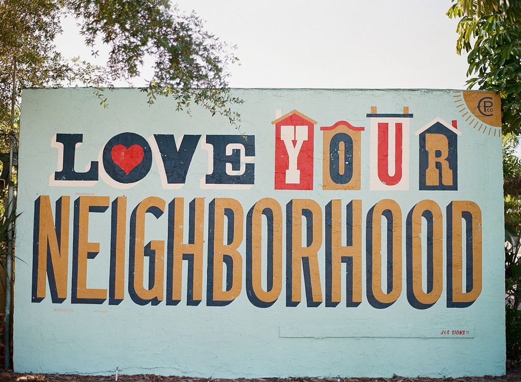 Love your neighborhood mural st pete