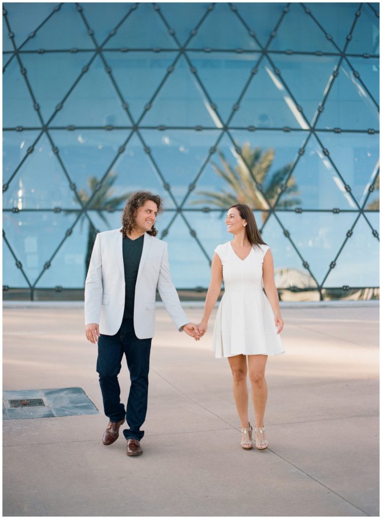 Dali Museum Engagement Session St Pete || The Ganeys