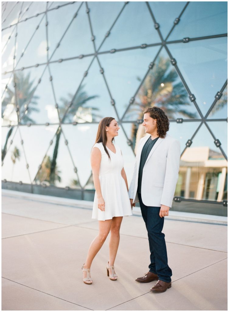 Engagement session at the Dali Museum || The Ganeys