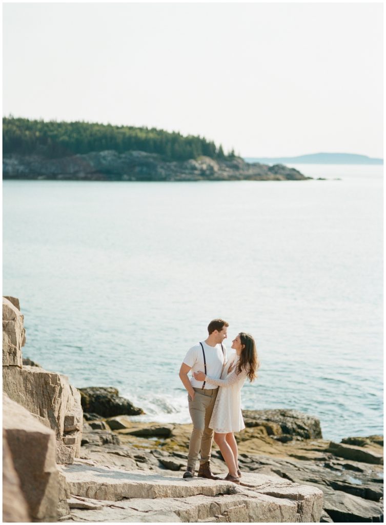 Acadia National Park Engagement Session || The Ganeys