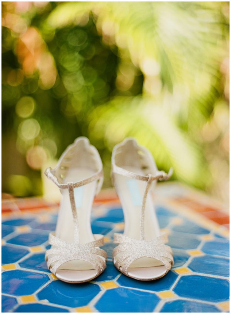 Betsey Johnson Wedding shoes || The Ganeys