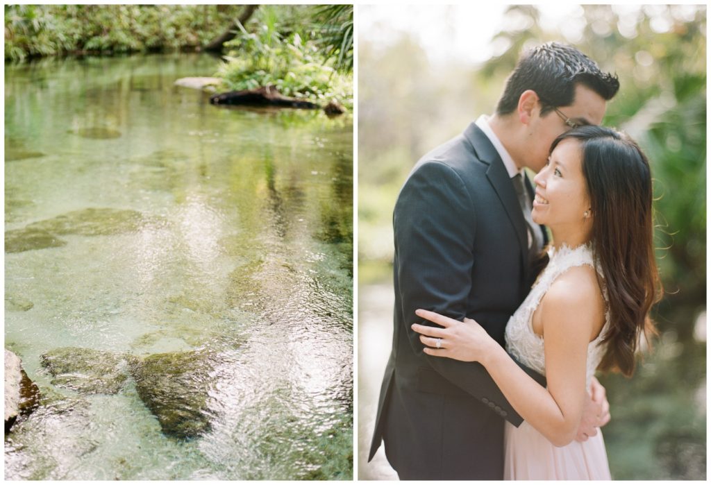 Kelly Springs state park engagement session
