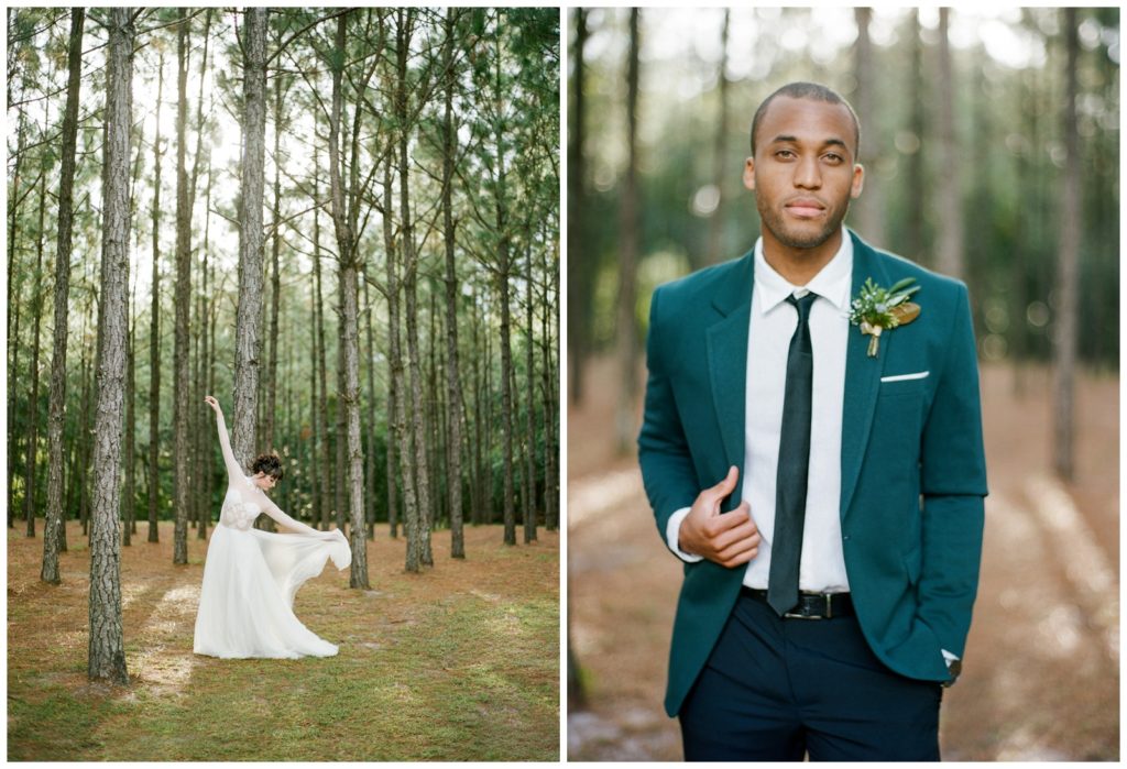 Woodsy wedding inspiration || The Ganeys