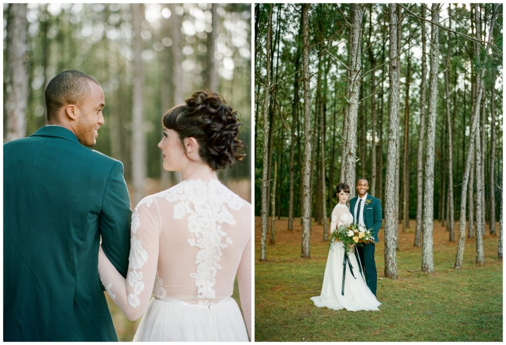 Woodsy wedding inspiration || The Ganeys
