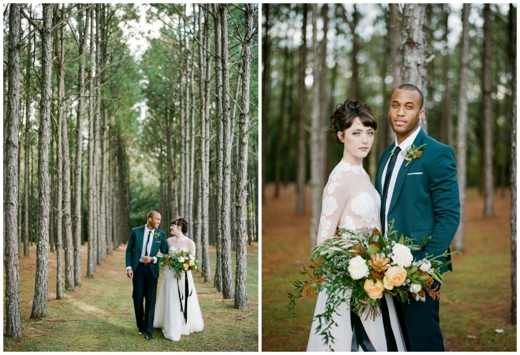 Green and gold wedding inspiration || The Ganeys