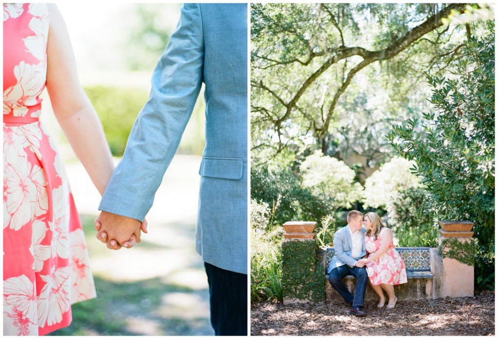 Bok Tower Gardens engagement session
