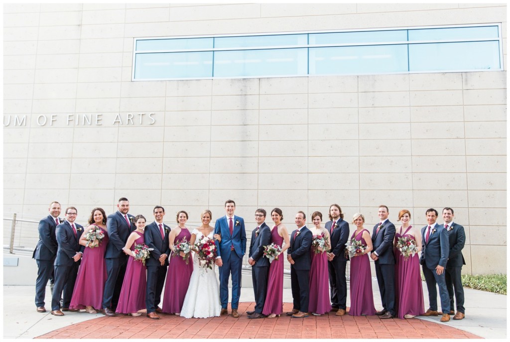 Museum wedding in Tampa Bay area