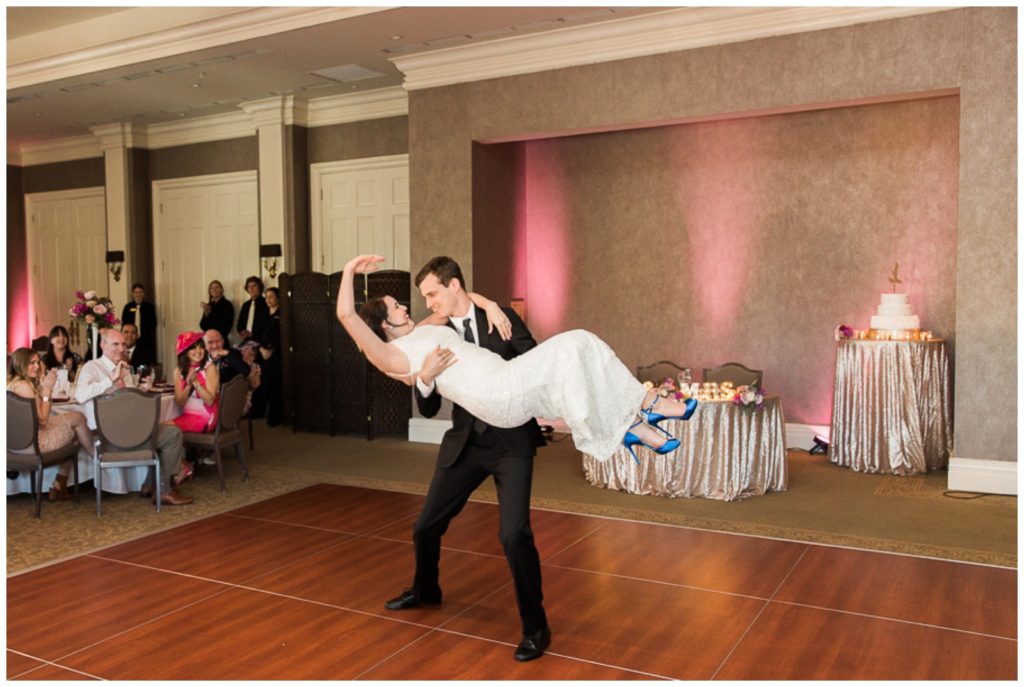 Choreographed first dance