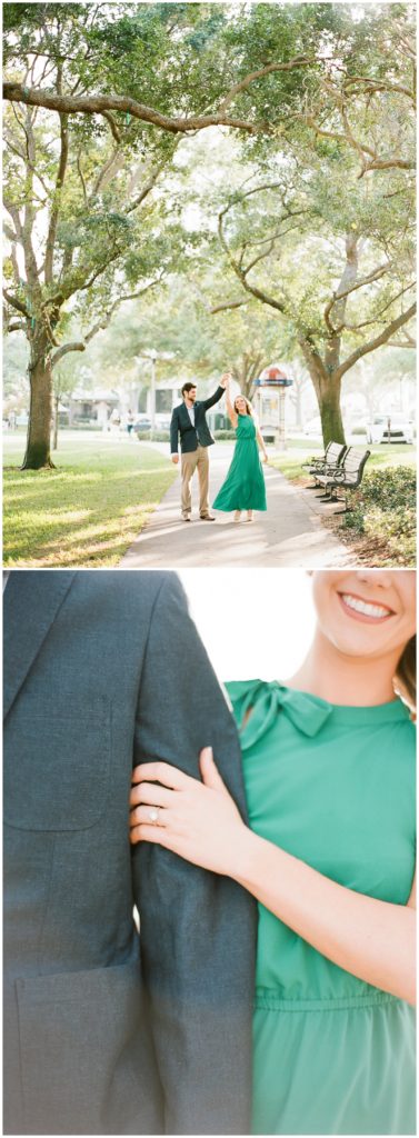 Downtown St. Petersburg Engagement Session || The Ganeys