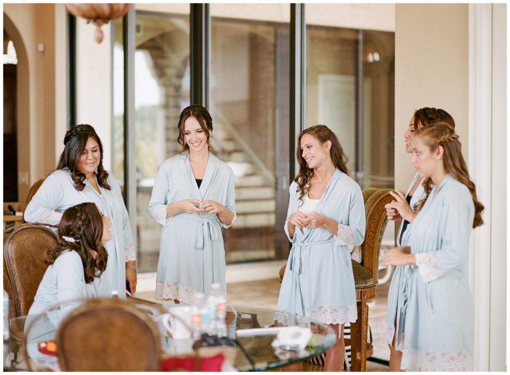 matching bridesmaids robes