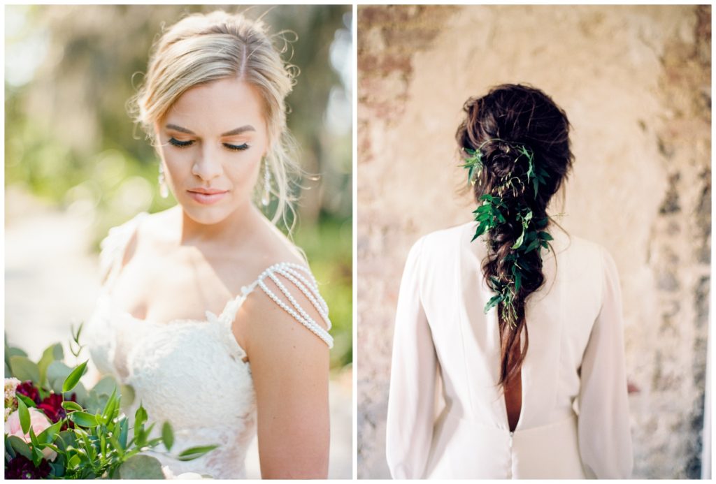 Bridal hair and makeup inspiration || The Ganeys