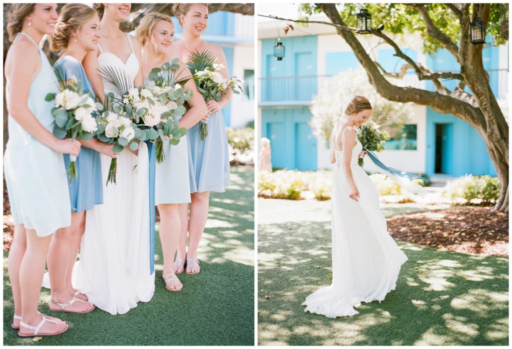 shades of blue wedding inspiration