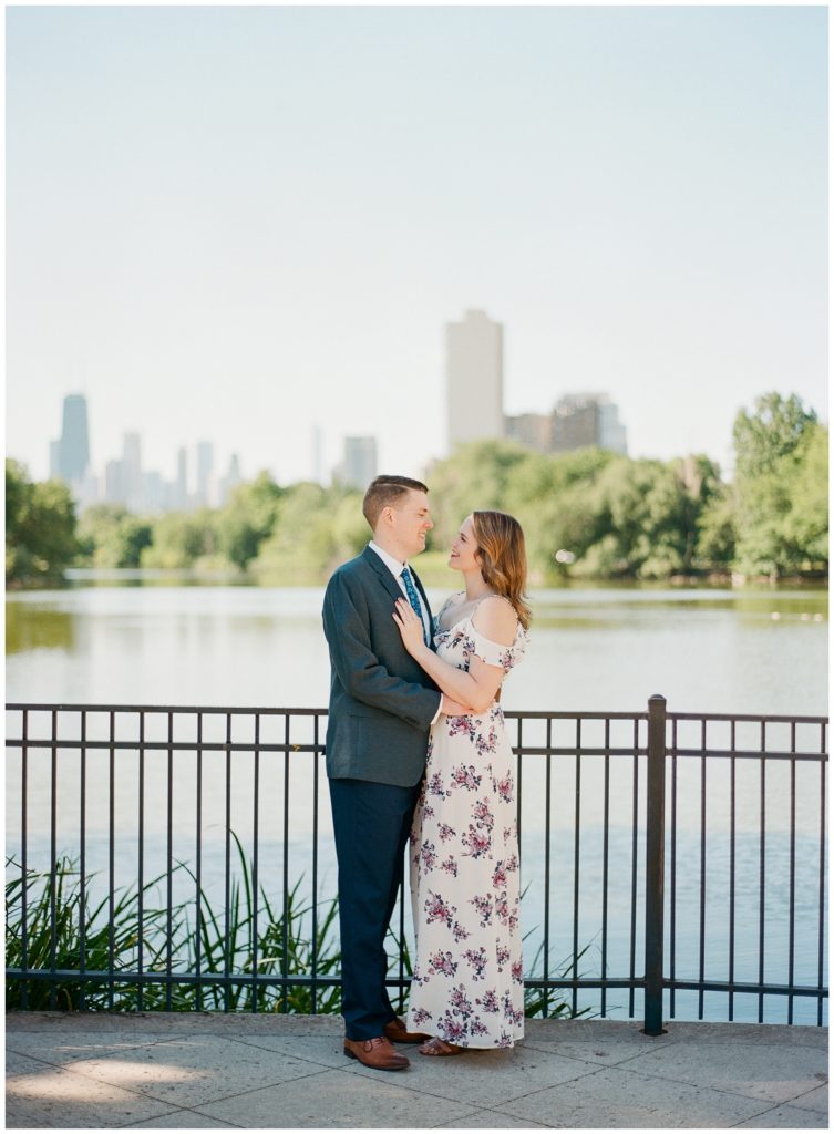 North Pond Chicago Engagement Session || The Ganeys