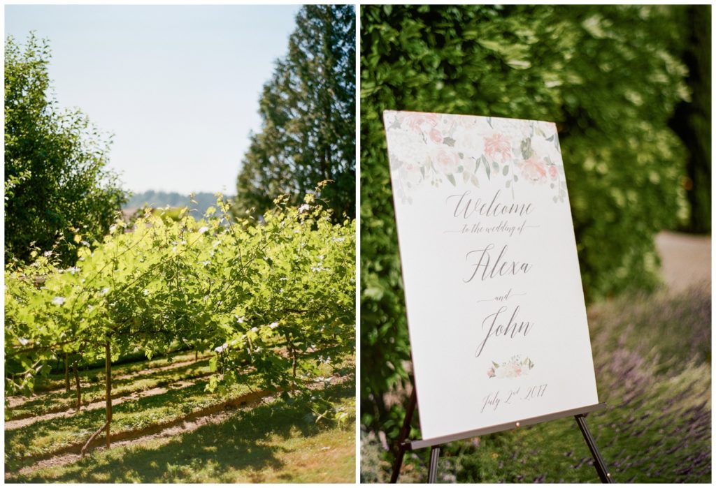 Winery wedding in Seattle