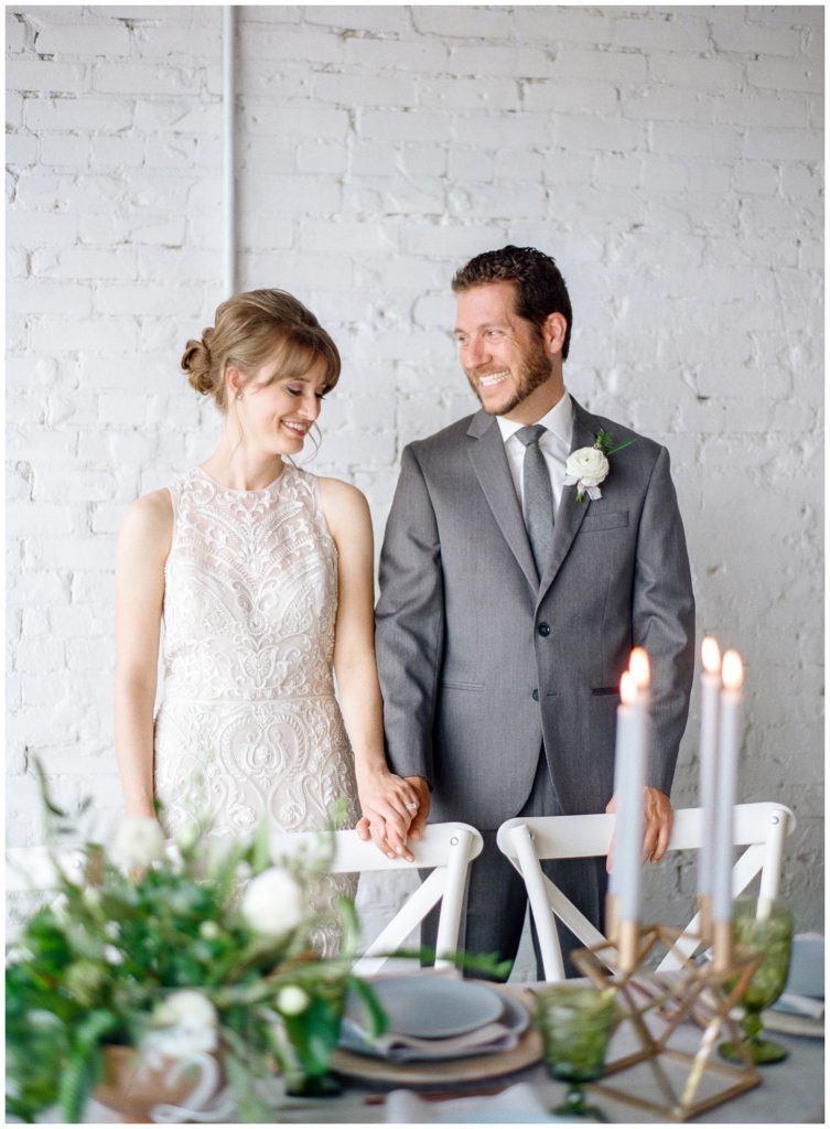 White and green wedding ideas || The Ganeys