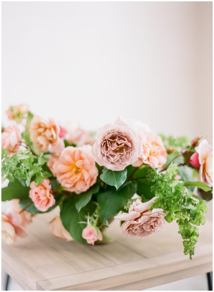 Apricot and plum florals by Still Floral || The Ganeys