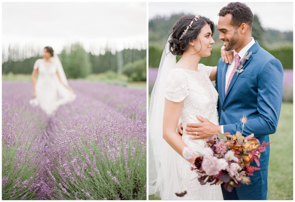 Woodinville Lavender Farm Wedding