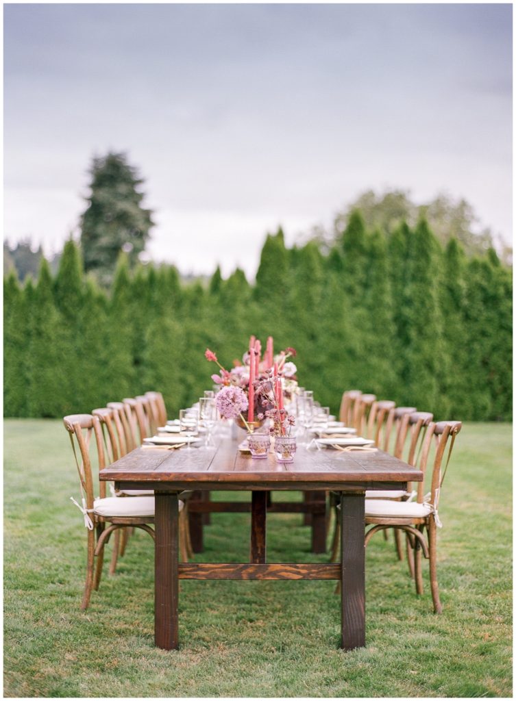 Fall wedding inspiration by Gather Design Company || The Ganeys