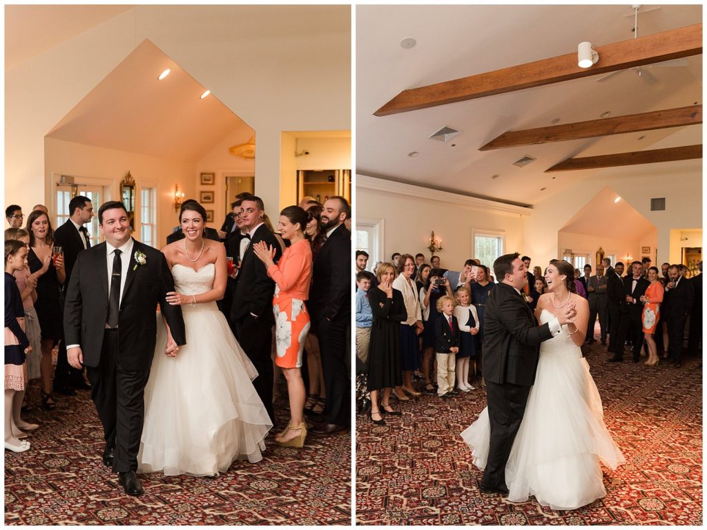 First dance at Captain Linnell House