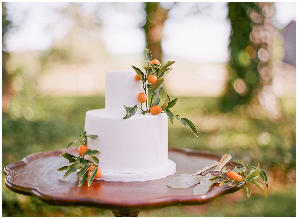 kumquat wedding cake