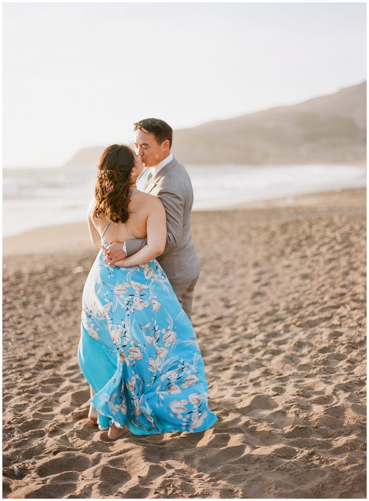 Rodeo Beach engagement photos || The Ganeys