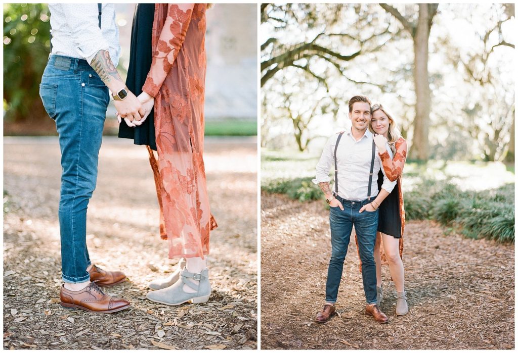Hipster engagement photos
