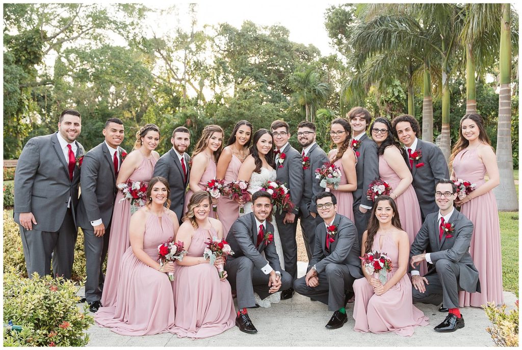 Pink and red wedding ideas