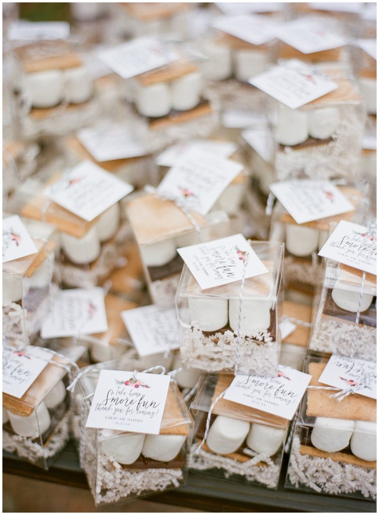 S'more favors || The Ganeys